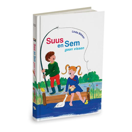 Suus en Sem gaan vissen