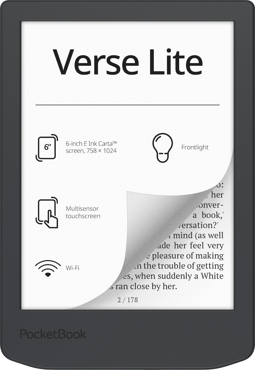 PocketBook Verse Lite: het eenvoudigste instapmodel