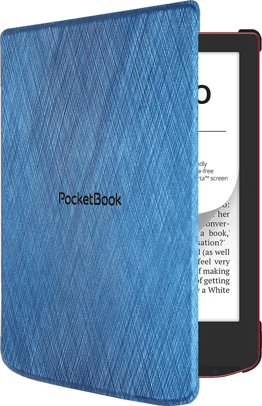PocketBook Verse - Bright Blue met blauw hoesje