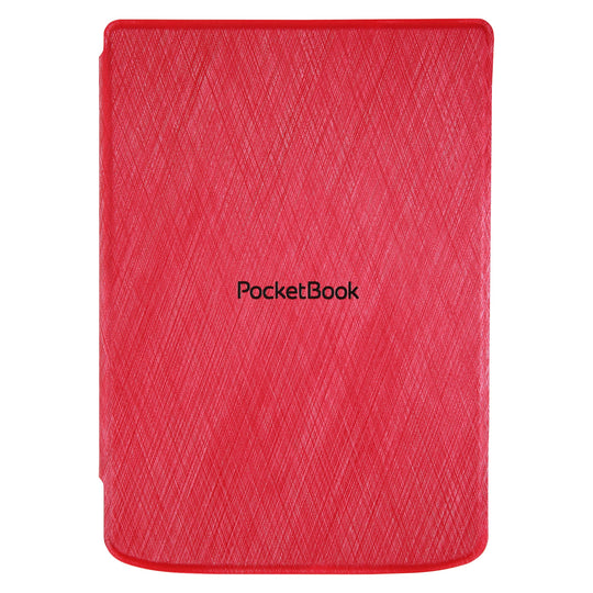 PocketBook Verse - Bright Blue met rood hoesje