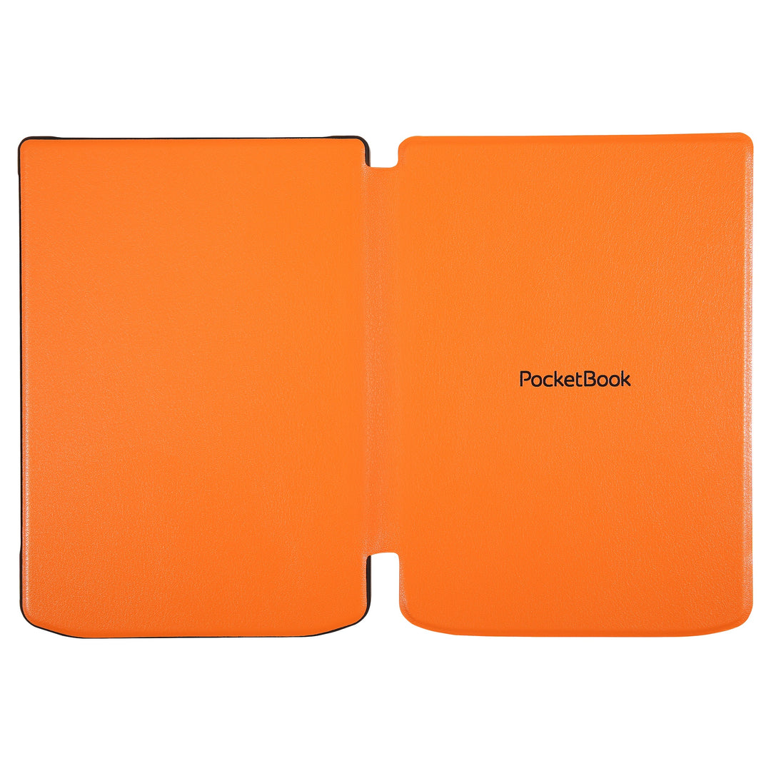 PocketBook Verse - Mist Grey met oranje hoesje