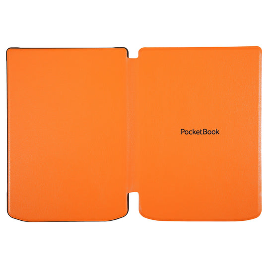 PocketBook Verse - Mist Grey met oranje hoesje