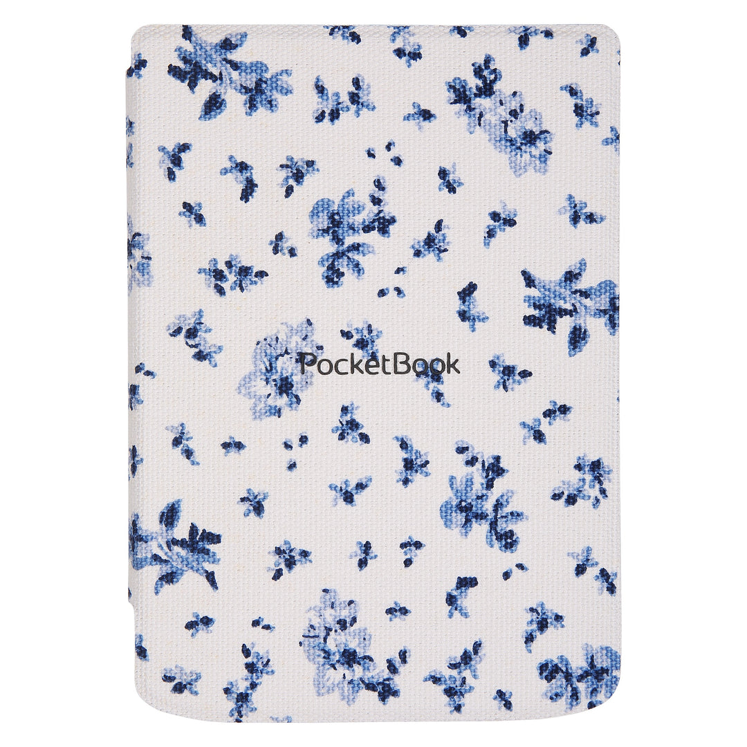 PocketBook Verse - Bright Blue met bloemen hoesje