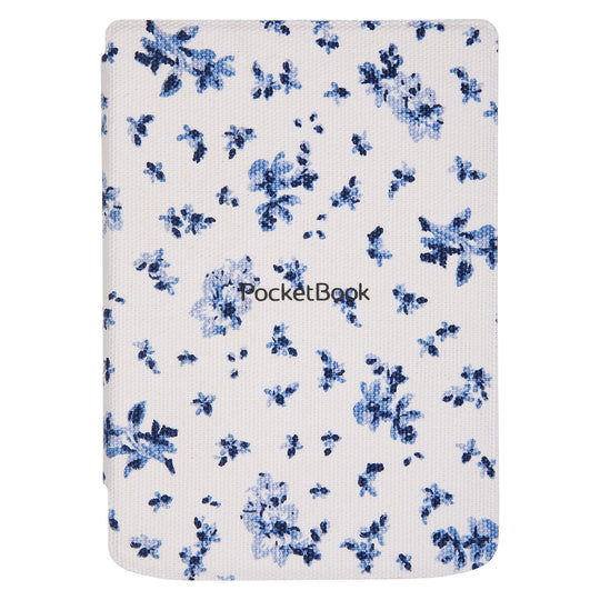 PocketBook Verse - Bright Blue met bloemen hoesje