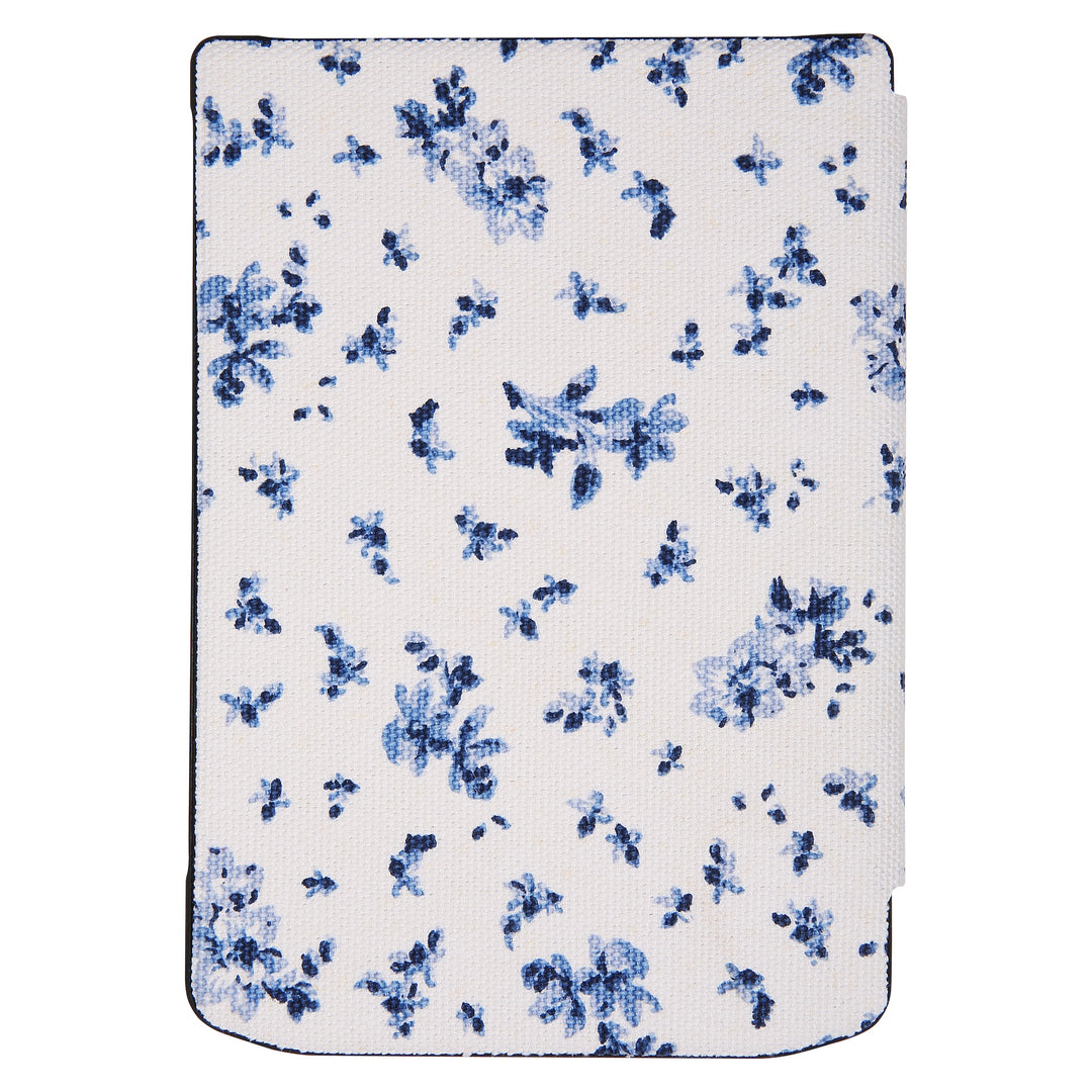 PocketBook Verse - Bright Blue met bloemen hoesje