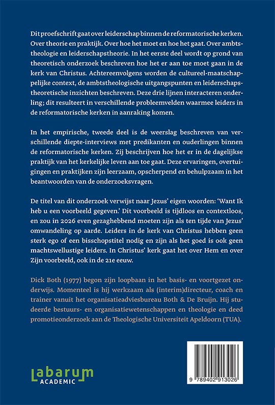 Want Ik heb u een voorbeeld gegeven