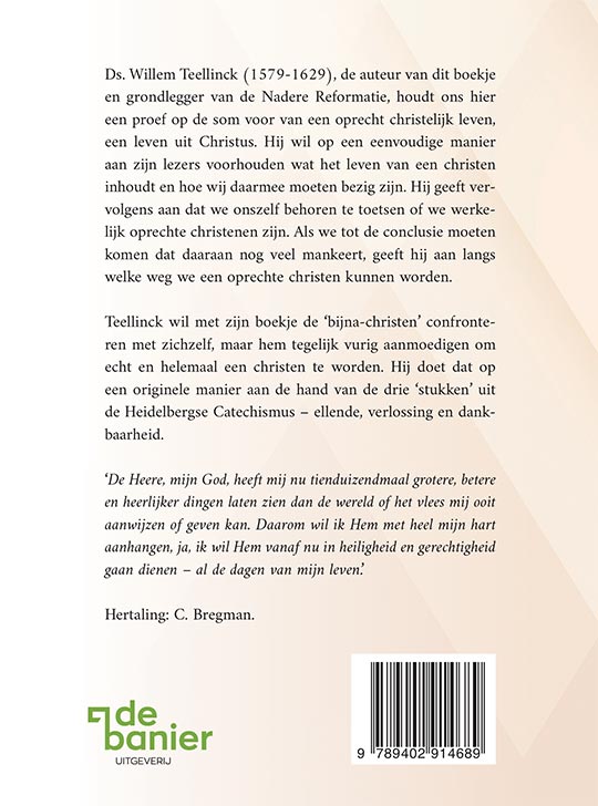 Oprecht christelijk leven