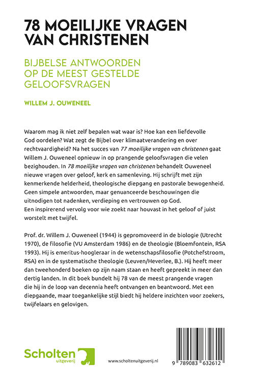 78 moeilijke vragen van christenen