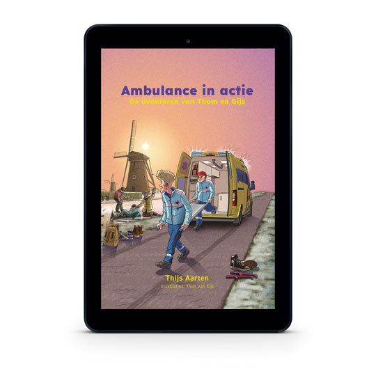 Ambulance in actie