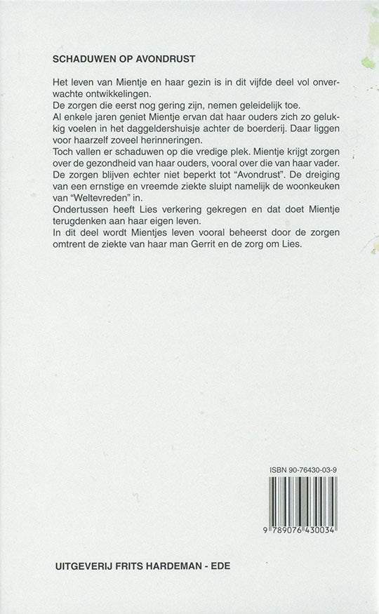 Schaduwen op Avondrust