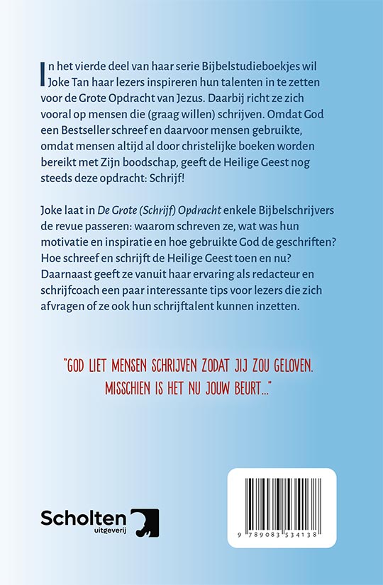 De Grote Schrijf Opdracht