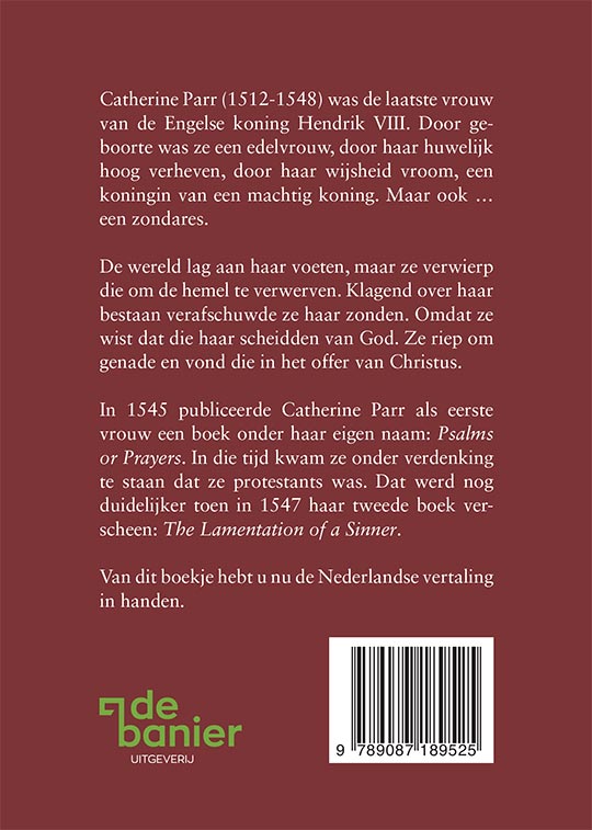 De klacht van een zondares