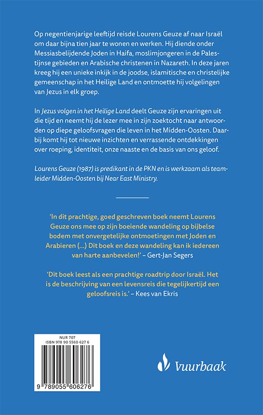 Jezus volgen in het Heilige Land