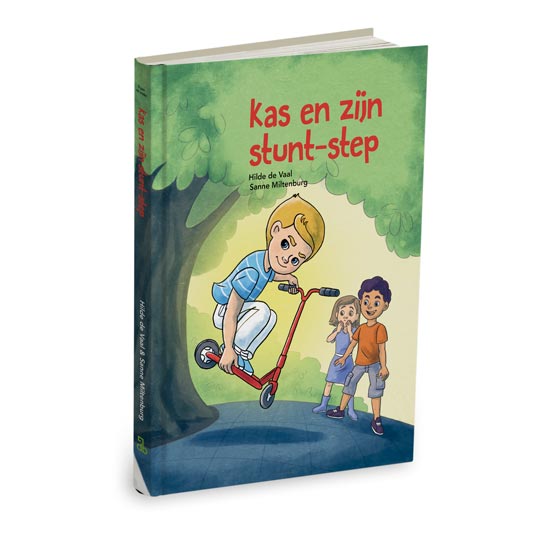 Kas en zijn stunt-step