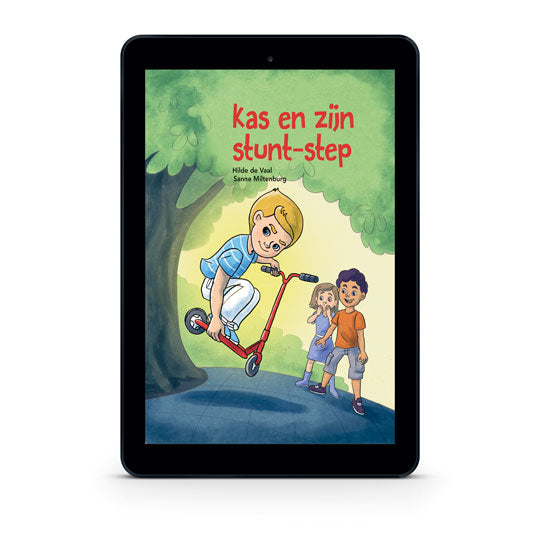 Kas en zijn stunt-step