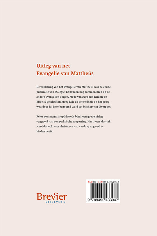 Uitleg van het Evangelie van Mattheüs