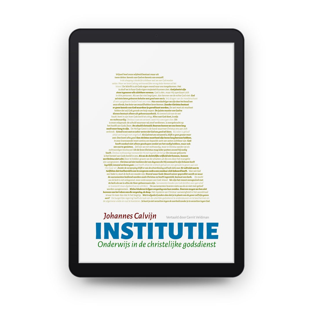 Institutie - Johannes Calvijn