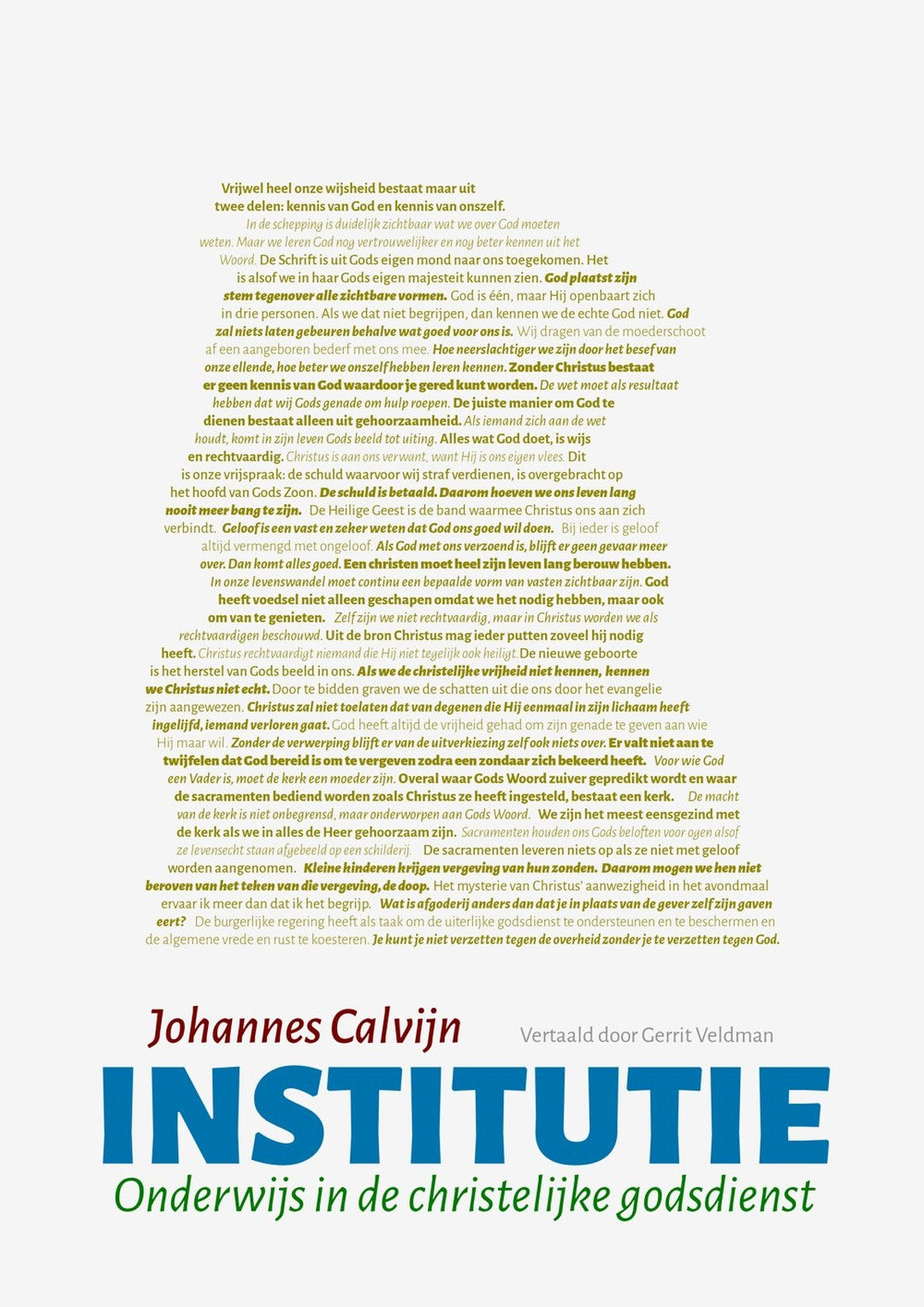 Institutie - Johannes Calvijn